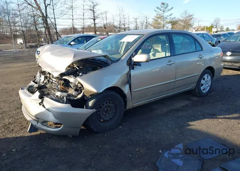2008 Toyota Corolla Le z USA, uszkodzony, nr VIN 2T1BR32E48C929540
